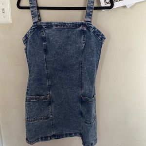 Aeropostale stretchy jean dress